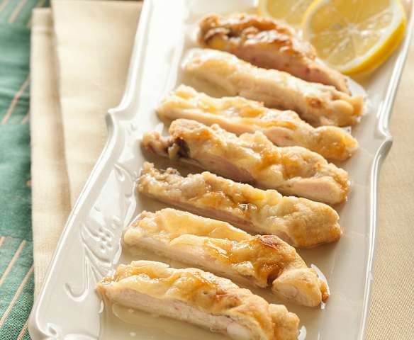 Pollo al limón para dos