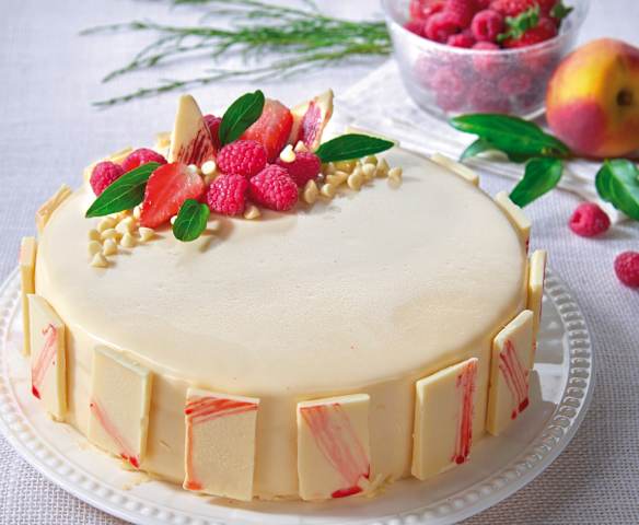 巴伐利亞白巧克力蛋糕