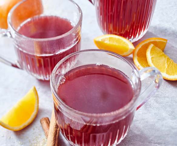 Cranberry-Holunder-Punsch