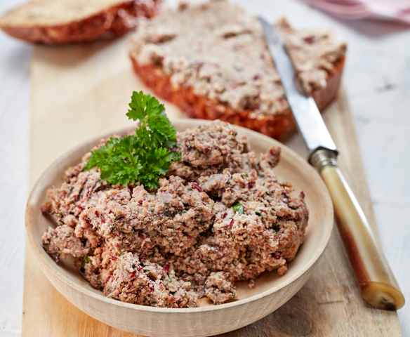Vegane Leberwurst-Alternative Vegane Leberwurst-Alternative