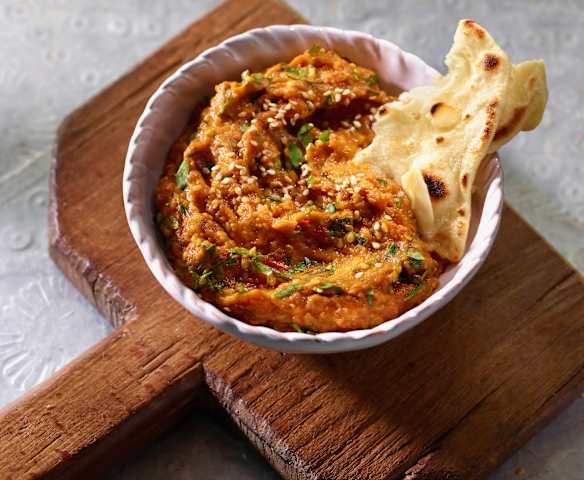 Auberginen-Curry-Dip (Bangladesh)