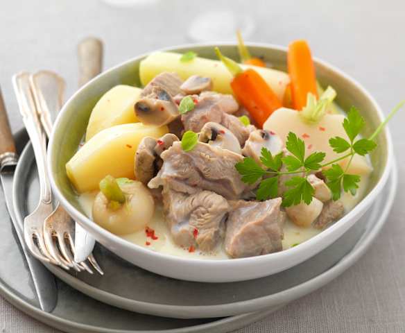 Blanquette de veau vapeur