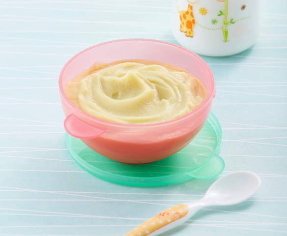 Papilla de habas secas