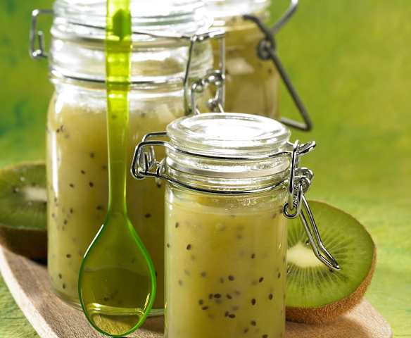 Dżem z kiwi i mleczka kokosowego Dżem z kiwi i mleczka kokosowego