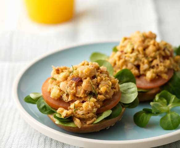 Vegan Chickpea and Almond Sandwich Filling