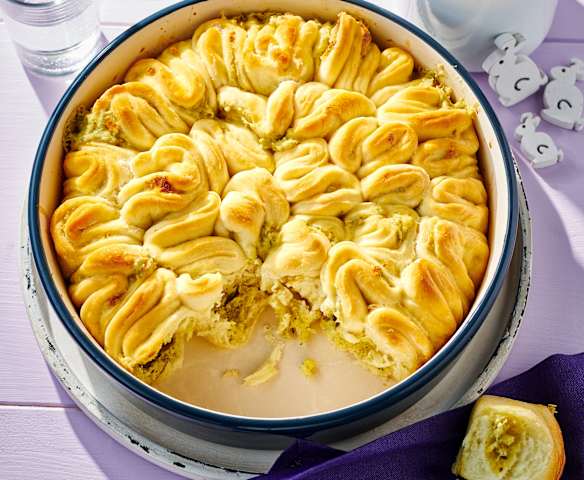 Chlebek do odrywania z serem