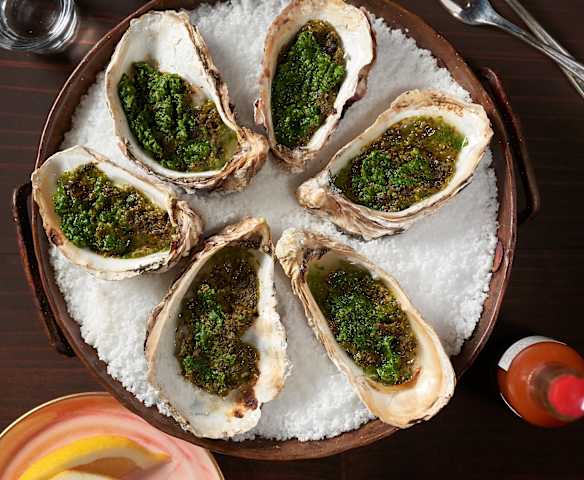 Oysters Rockefeller