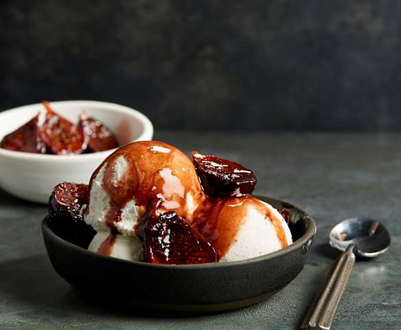 sous-vide慢煮无花果