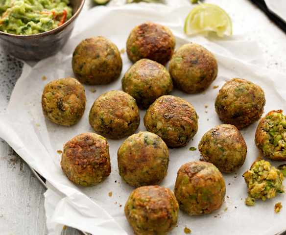 Falafel di fave e ceci