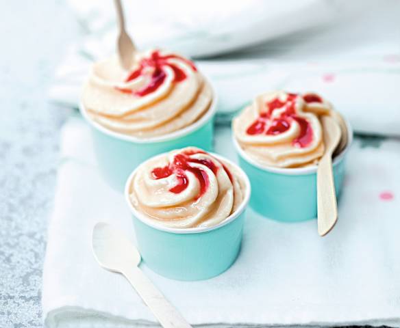 Yaourt glacé au melon