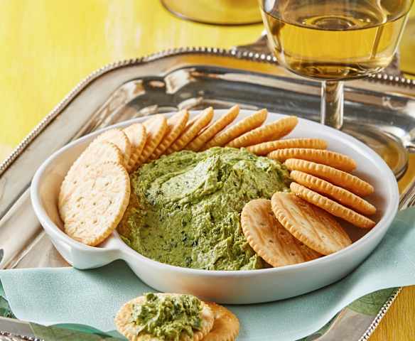 Dip de ostiones y espinaca