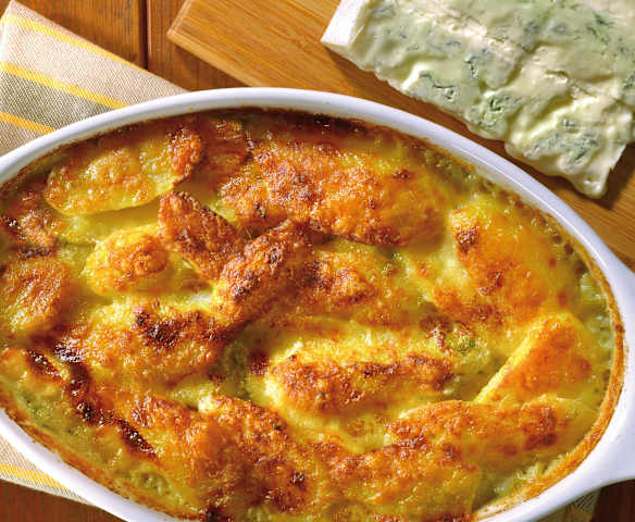 Patate gratinate al Gorgonzola