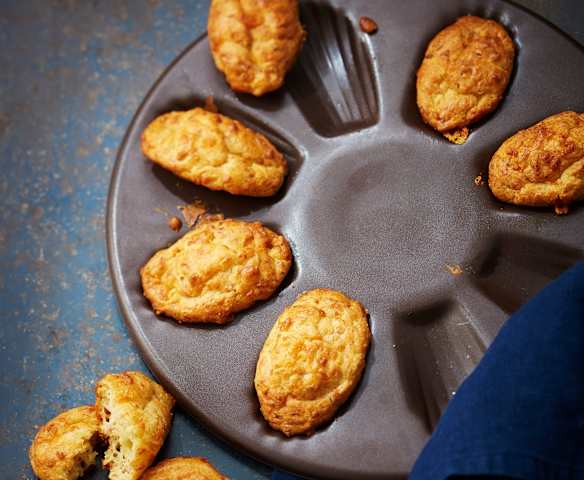 Madeleines jambon-comté
