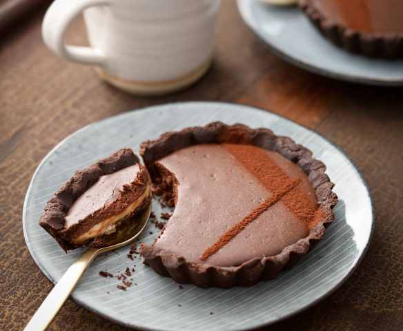 Salted Caramel Chocolate Tartlets