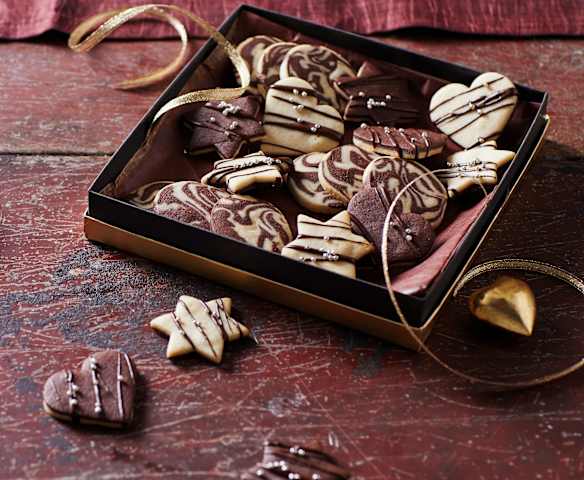 Schwarz-Weiß-Plätzchen