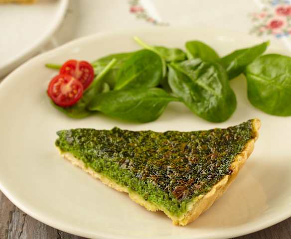 Špenátový koláč