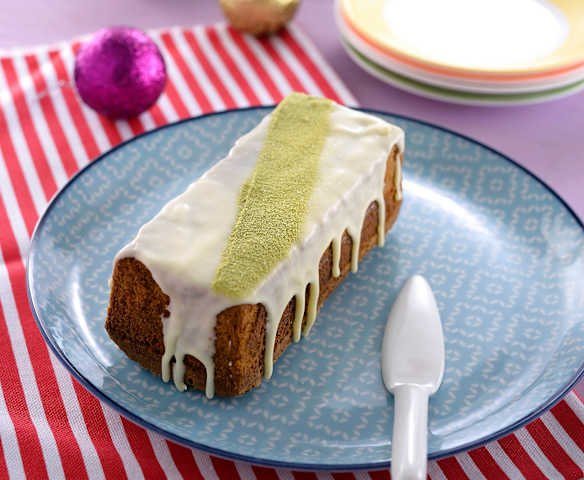 抹茶白巧克力磅蛋糕