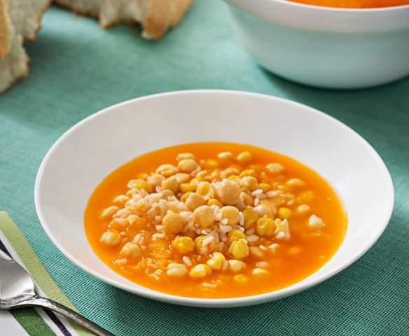 Garbanzos con arroz