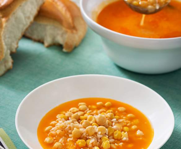 Garbanzos con arroz