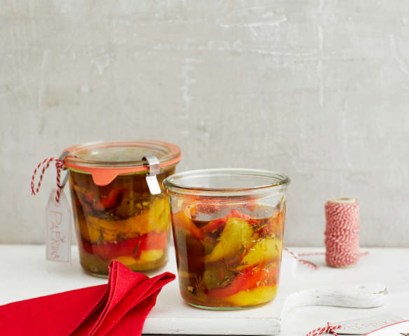 Eingelegte Paprikaschoten