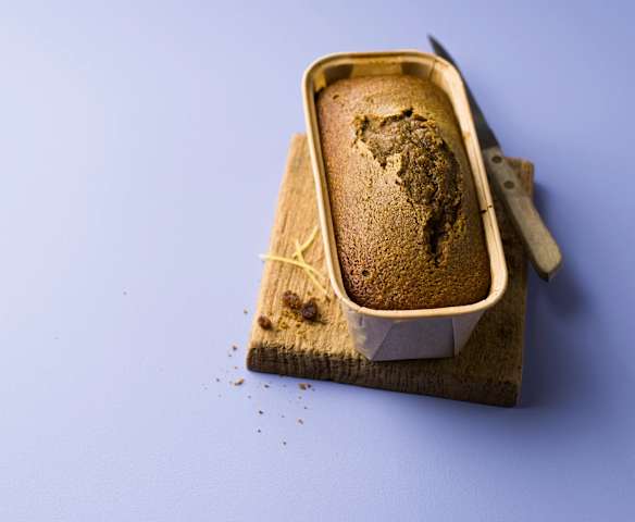 Plum cake frutta candita e uvetta (senza glutine)