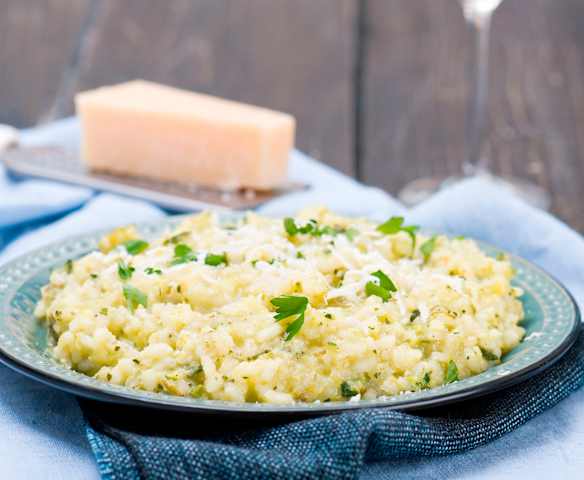 Risotto z cukinii