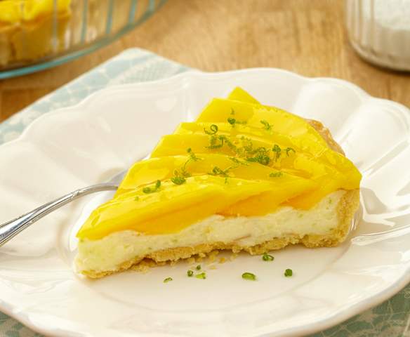 Jogurtový koláč s mangem