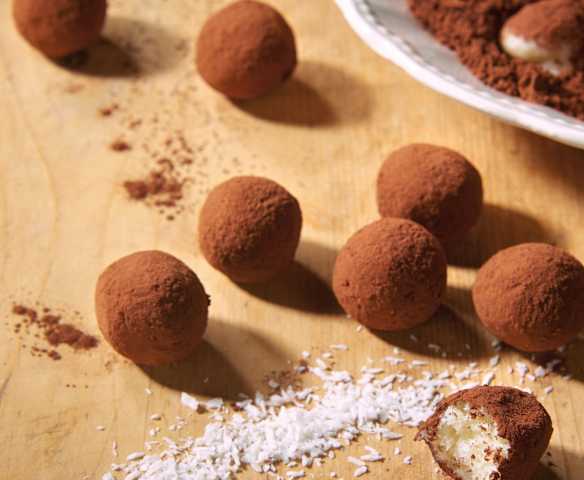 Tartufini al cocco