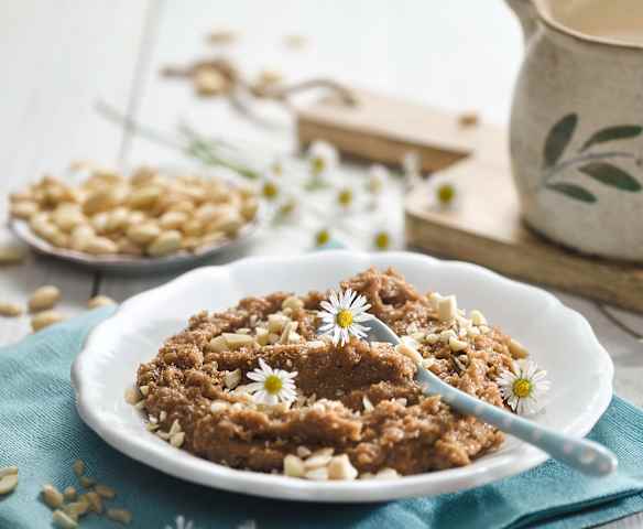 Špaldová kávová kaše