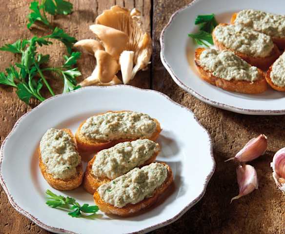 Crema spalmabile di funghi