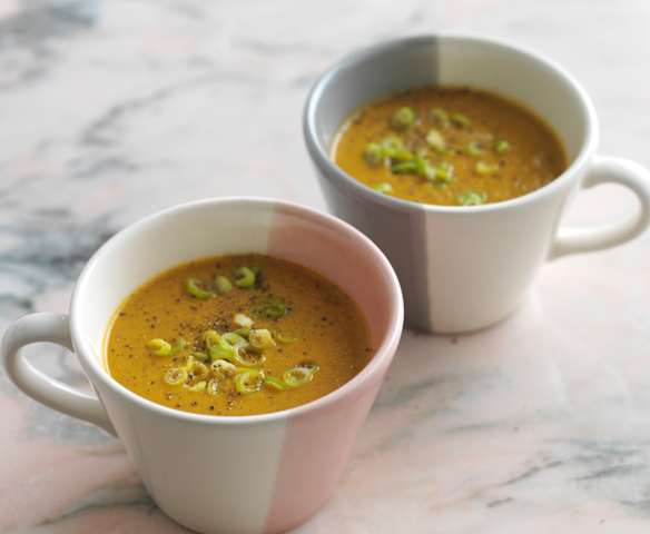 Sopa marroquina de cenoura