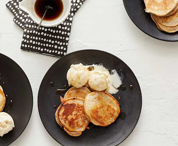 Bananen-Schoko-Pancakes