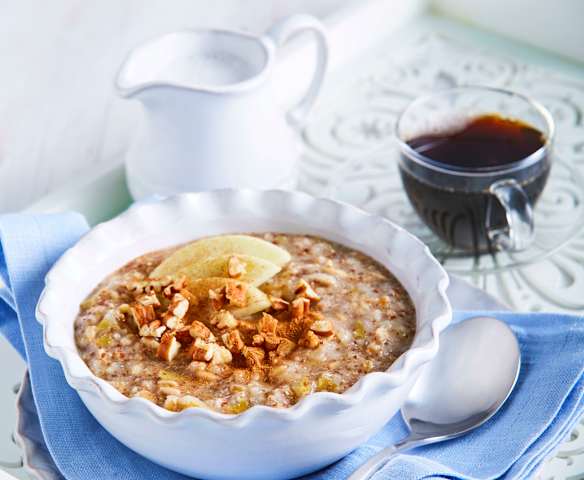 Apple and Pear Hot Cereal