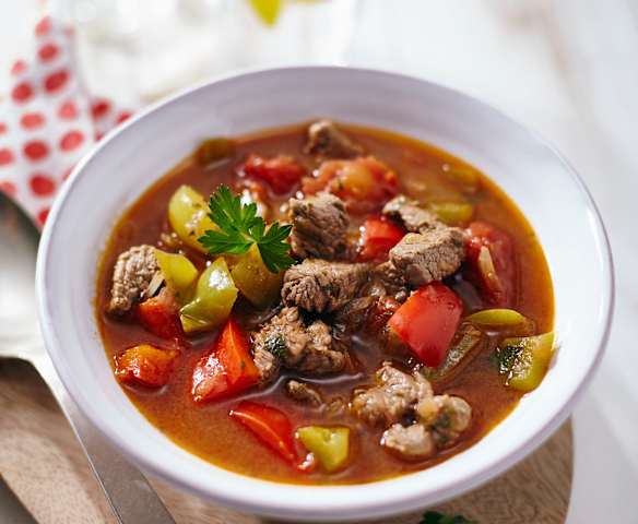 Lammeintopf mit Paprika