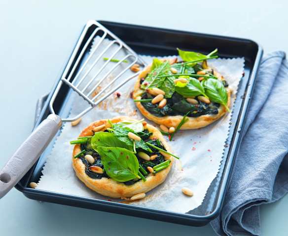 Tartelettes fines aux épinards Tartelettes fines aux épinards