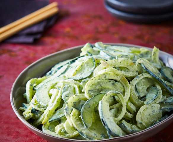 Ensalada de pepino y yogurt