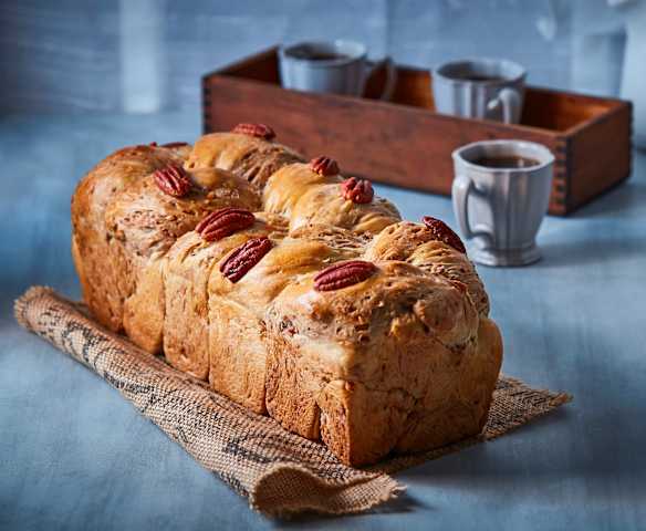 Pan de leche con nueces