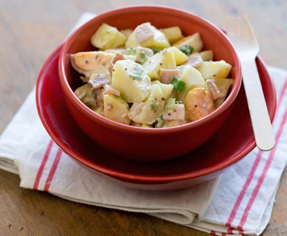 Bacon and Spring Onion Potato Salad