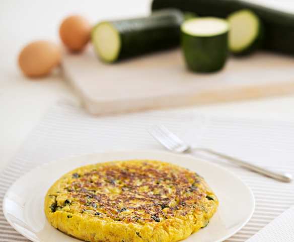 Omlet z cukinią (dla dzieci)