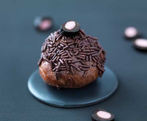 Choux chocolat-réglisse