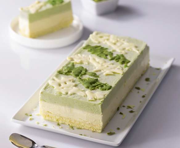 Semifreddo al tè verde