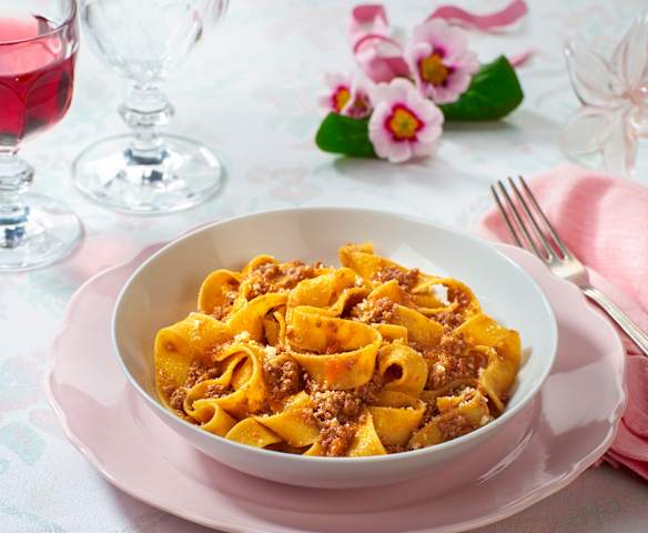 Pappardelle al sugo di agnello