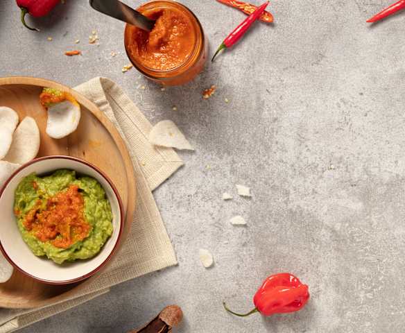 Sambal - indonesische Würzpaste "hot"