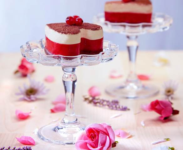 Crostatine ribes e cioccolato bianco