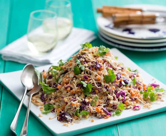 Peanut and Soba Noodle Slaw Peanut and Soba Noodle Slaw