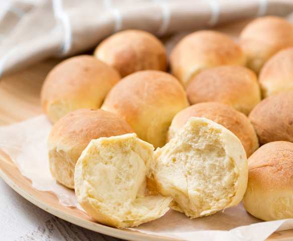 Soft butter rolls