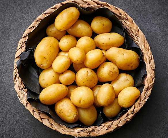 Papas cambray al vapor (700-1200 g) en Varoma