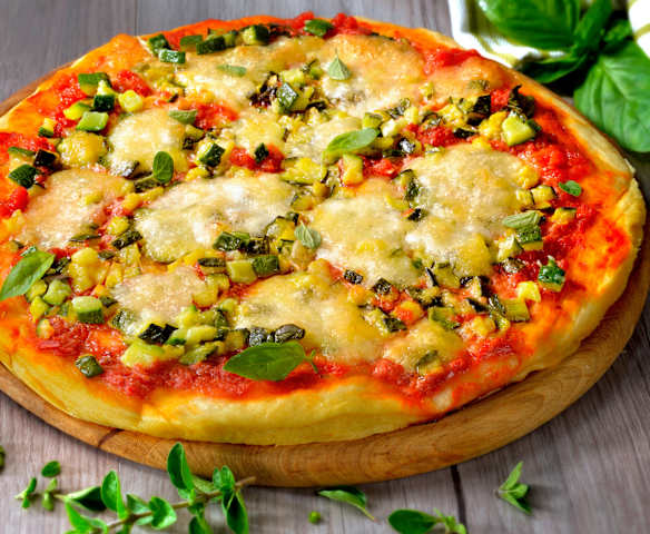 Pizza alle zucchine