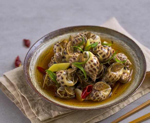 辣酒煮花螺 辣酒煮花螺