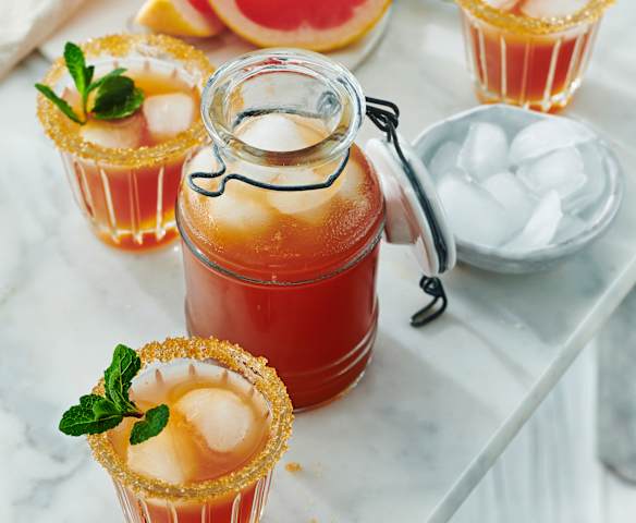 Grapefruit-Limetten-Limonade